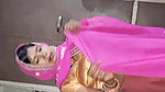 Rajasthani bhabhi stripping and hot Hindi sex