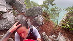 Suck stranger cock in forest and swallowed her cum p1080