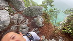 Suck stranger cock in forest and swallowed her cum p1080