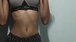 skinny Indian girl nude body showcased viral clip
