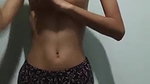 skinny Indian girl nude body showcased viral clip