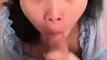 Asian Tiktok Influencer Sucking and Recieving Facial