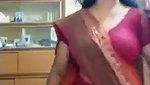 Tamil iyer maami showing milky boobs viral clip