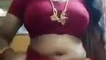 Tamil iyer maami showing milky boobs viral clip