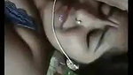 cute desi girl boob show to lover on video call