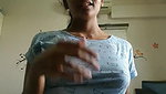 Desi big boobs girl sucking own boobs viral MMS