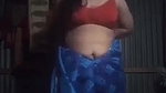 Desi bhabhi stripping saree and showing boobs