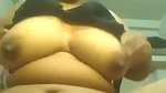 MILF showing big boobs and fingering pussy