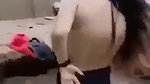 Pakistani sex slut dancing topless viral clip