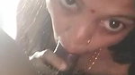 Bhabhi sucking brown dick like a lollipop