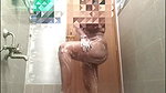 chubby aunty bathing