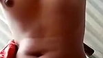 Tiny tits Indian girl bathing naked viral clip