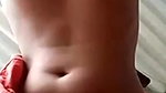 Tiny tits Indian girl bathing naked viral clip