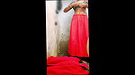 saree women bathing