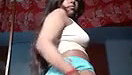 Sexy Desi girl striptease dance show
