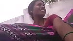 Telugu wife showing her naked pussy outdoors
