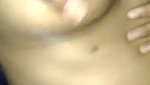 Pervert hubby making video of boobs of his wife
