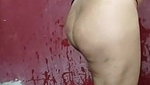 Village Girl Bathing