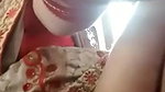 Bhabhi stripping saree and showing on call