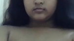 Bengali girl big boobs pressing solo show