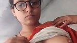 Desi girl exposing untouched naked boobs