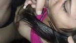 sexy boobs show Indian wife blowjob to hubby