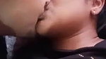 Bangladeshi girl big boobs pressing and sucking