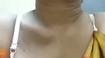 MILF aunty showing boobs out from saree and bra