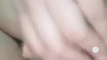 GF showing boobs and hairy pussy to lover
