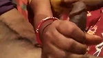 Devar pressing bhabhi boobs during handjob