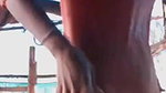 Village girl after bath dressing selfie MMS