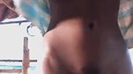 Village girl after bath dressing selfie MMS