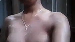 Bangladeshi village girl bathing and fingering