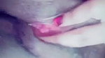 Bangladeshi village girl rubbing black pussy