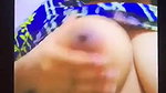 horny big boobs desi girl topless selfie