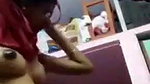tall girlfriend stripping nude body show