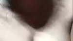 smiling beautiful girl topless on video call