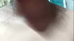 smiling beautiful girl topless on video call