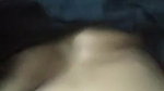 horny husband sucking sleeping wife boob