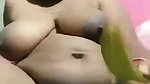 bhabhi masturbating pussy with cucumber