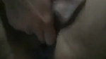Indian girl fingering with panty in mouth