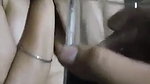 chubby Punjabi girl drinking liquor topless on cam