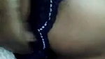 south Indian wife showing her big black aerolas
