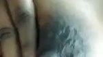 south Indian wife showing her big black aerolas