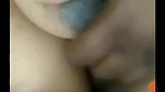 south Indian wife showing her big black aerolas