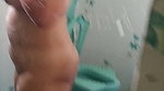 chubby fleshy Indian girl bathing nude