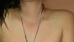 Sexy slim girl riding hard on Lover dick