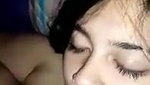 Extremely cute girl giving blowjob so nicely