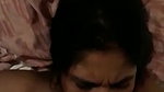 paid slut giving blowjob to her client