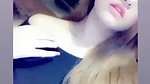 Pakistani girl pussy rubbing in car